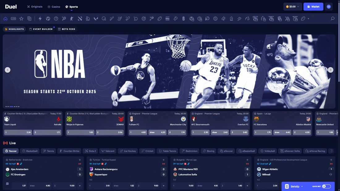 Duel Sports Betting